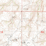 United States Geological Survey Shambo NE, MT (1984, 24000-Scale) digital map
