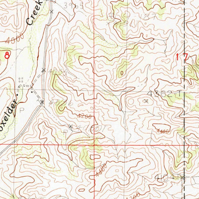 United States Geological Survey Shambo SE, MT (1984, 24000-Scale) digital map