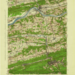 United States Geological Survey Shamokin, PA (1943, 62500-Scale) digital map