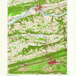 United States Geological Survey Shamokin, PA (1952, 62500-Scale) digital map