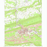 United States Geological Survey Shamokin, PA (1969, 24000-Scale) digital map
