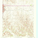 United States Geological Survey Shamrock East, TX (1963, 24000-Scale) digital map