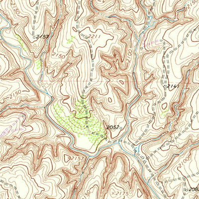 United States Geological Survey Shamrock East, TX (1963, 24000-Scale) digital map
