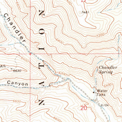United States Geological Survey Shamrock Gulch, ID (1969, 24000-Scale) digital map