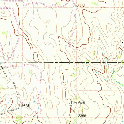 United States Geological Survey Shamrock West, TX (1963, 24000-Scale) digital map