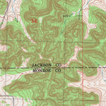 United States Geological Survey Shamrock, WI (1983, 24000-Scale) digital map