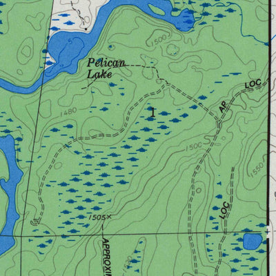 United States Geological Survey Shanagolden, WI (1984, 24000-Scale) digital map