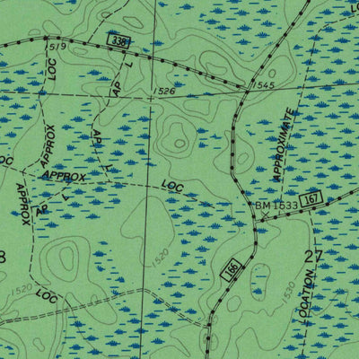 United States Geological Survey Shanagolden, WI (1984, 24000-Scale) digital map