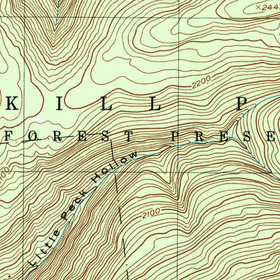United States Geological Survey Shandaken, NY (1997, 24000-Scale) digital map