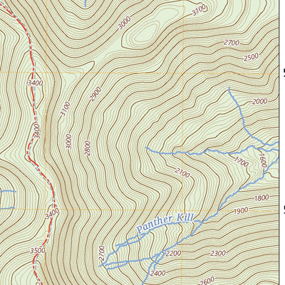 United States Geological Survey Shandaken, NY (2023, 24000-Scale) digital map