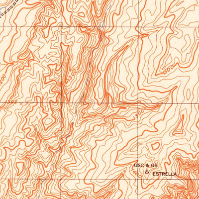United States Geological Survey Shandon, CA (1943, 31680-Scale) digital map