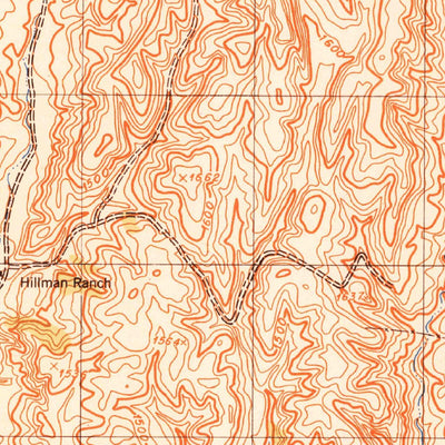 United States Geological Survey Shandon, CA (1943, 31680-Scale) digital map