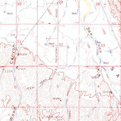 United States Geological Survey Shandon, CA (1961, 62500-Scale) digital map