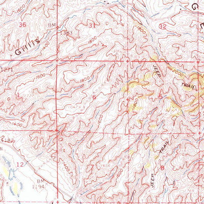 United States Geological Survey Shandon, CA (1961, 62500-Scale) digital map