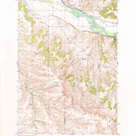 United States Geological Survey Shane Ridge, MT (1956, 24000-Scale) digital map