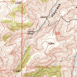 United States Geological Survey Shane Ridge, MT (1956, 24000-Scale) digital map