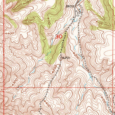 United States Geological Survey Shane Ridge, MT (1956, 24000-Scale) digital map