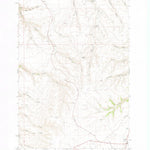 United States Geological Survey Shaniko, OR (1971, 24000-Scale) digital map