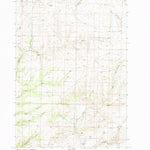 United States Geological Survey Shaniko Summit, OR (1987, 24000-Scale) digital map