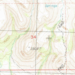 United States Geological Survey Shaniko Summit, OR (1987, 24000-Scale) digital map