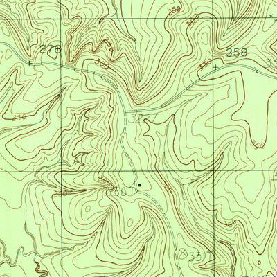United States Geological Survey Shankleville, TX (1984, 24000-Scale) digital map