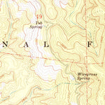United States Geological Survey Shannon Butte, CA (1967, 24000-Scale) digital map
