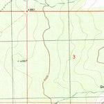United States Geological Survey Shannon Canyon NW, NM (1996, 24000-Scale) digital map