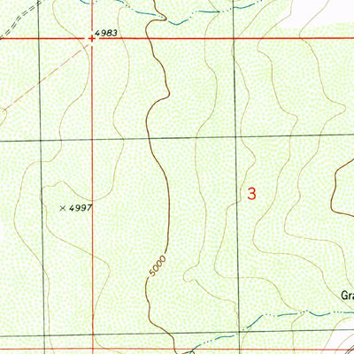 United States Geological Survey Shannon Canyon NW, NM (1996, 24000-Scale) digital map