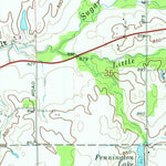 United States Geological Survey Shannondale, IN (1961, 24000-Scale) digital map