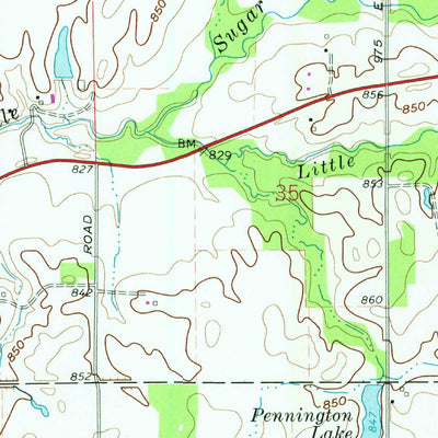 United States Geological Survey Shannondale, IN (1961, 24000-Scale) digital map