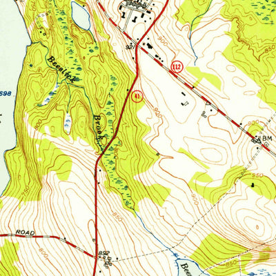 United States Geological Survey Sharon, CT-NY (1948, 31680-Scale) digital map