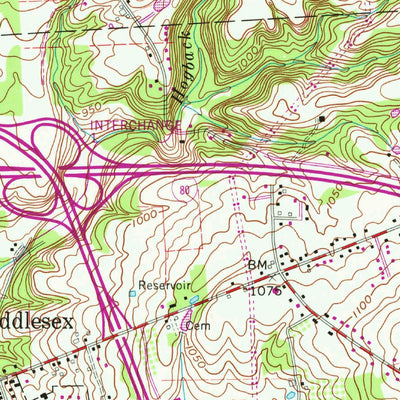 United States Geological Survey Sharon East, PA (1958, 24000-Scale) digital map