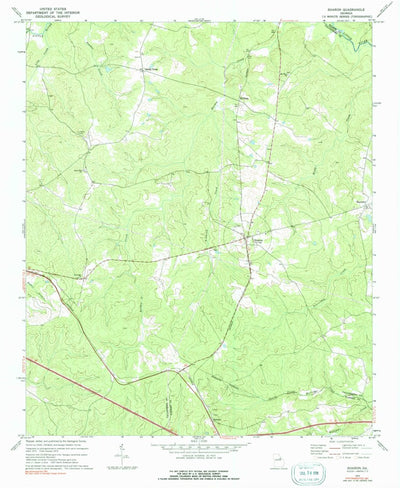 United States Geological Survey Sharon, GA (1972, 24000-Scale) digital map