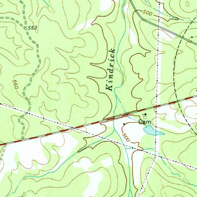 United States Geological Survey Sharon, GA (1972, 24000-Scale) digital map