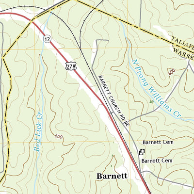 United States Geological Survey Sharon, GA (2020, 24000-Scale) digital map