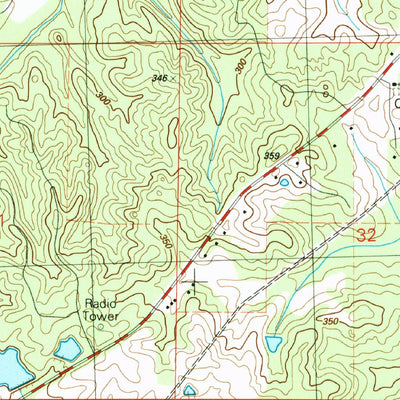 United States Geological Survey Sharon, MS (1988, 24000-Scale) digital map