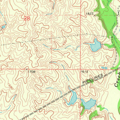 United States Geological Survey Sharon North, KS (1973, 24000-Scale) digital map