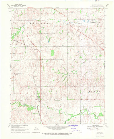 United States Geological Survey Sharon, OK (1969, 24000-Scale) digital map