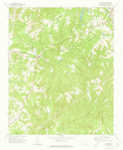United States Geological Survey Sharon, SC (1972, 24000-Scale) digital map