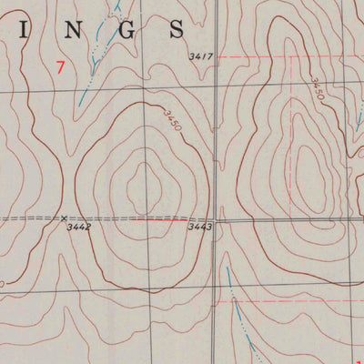 United States Geological Survey Sharon Springs East, KS (1979, 24000-Scale) digital map