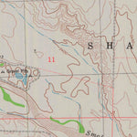 United States Geological Survey Sharon Springs East, KS (1979, 24000-Scale) digital map