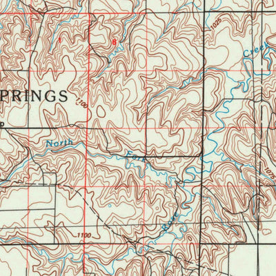 United States Geological Survey Sharon Springs, KS (1985, 100000-Scale) digital map