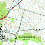 United States Geological Survey Sharon Springs, NY (1943, 24000-Scale) digital map