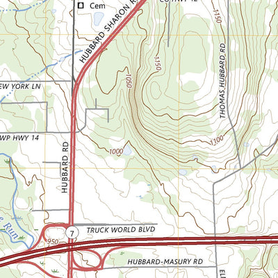 United States Geological Survey Sharon West, PA (2023, 24000-Scale) digital map