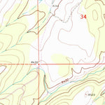 United States Geological Survey Sharp Hill, WY (1961, 24000-Scale) digital map