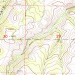 United States Geological Survey Sharp Hill, WY (1961, 24000-Scale) digital map