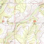 United States Geological Survey Sharp Hill, WY (1961, 24000-Scale) digital map