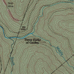 United States Geological Survey Sharp Knob, WV (1995, 24000-Scale) digital map