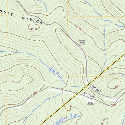 United States Geological Survey Sharp Knob, WV (2023, 24000-Scale) digital map