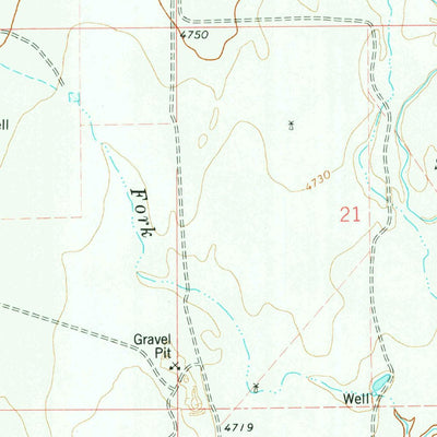 United States Geological Survey Sharp Lake, CO (1978, 24000-Scale) digital map